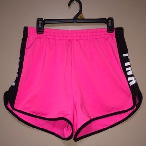 VS Pink Hot Pink Shorts